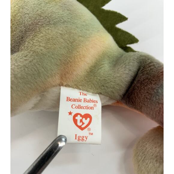 Ty Beanie Babies Reptile Bundle (3pcs) Rainbow, Iggy And Hissy - Picture 10 of 16